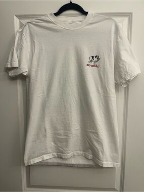 Big Dogs White Graphic T-Shirt